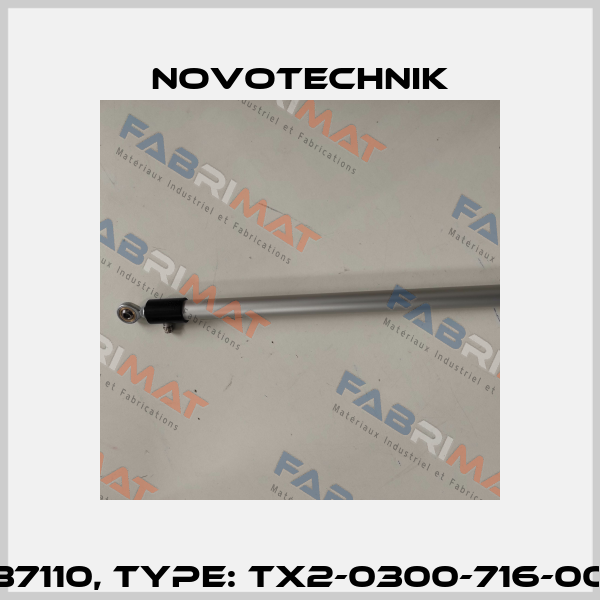 p/n: 37110, Type: TX2-0300-716-002-101 Novotechnik