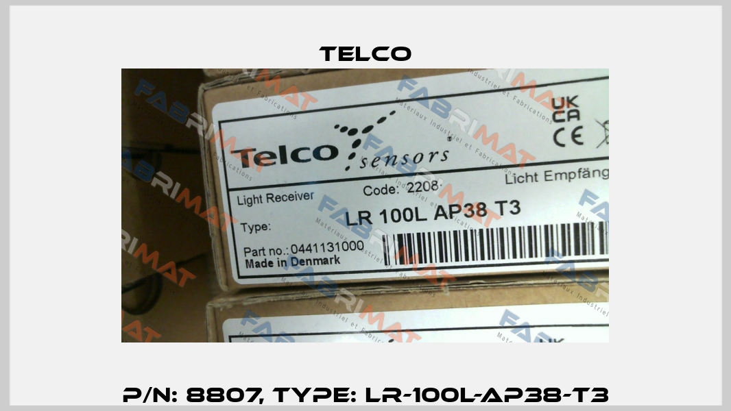 p/n: 8807, Type: LR-100L-AP38-T3 Telco