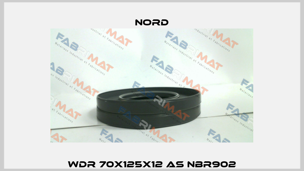 WDR 70x125x12 AS NBR902 Nord
