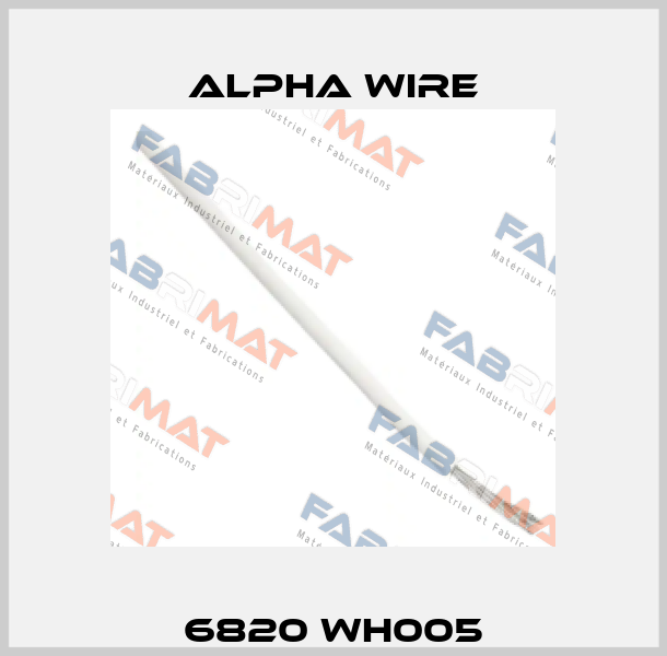 6820 WH005 Alpha Wire