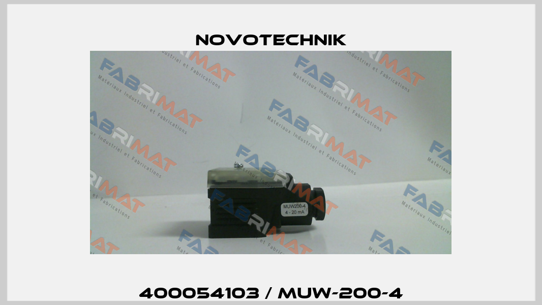 400054103 / MUW-200-4 Novotechnik