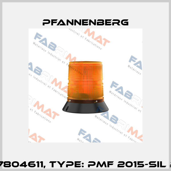 P/N: 21007804611, Type: PMF 2015-SIL 24 DC AM Pfannenberg
