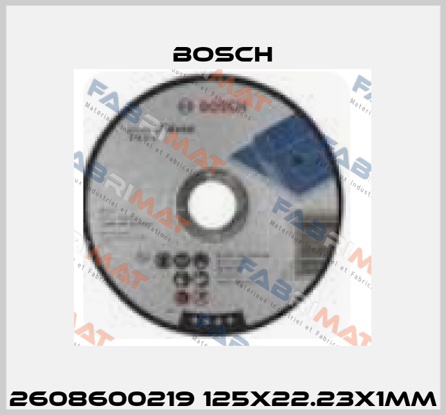 2608600219 125X22.23X1MM Bosch