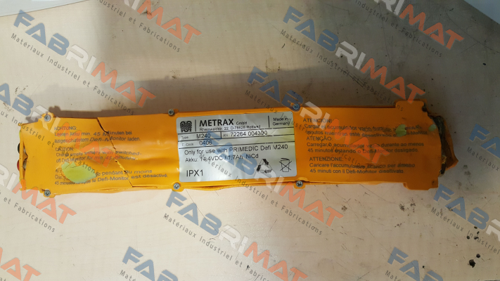 P/N: 96330, Type: M240 Primedic (Metrax)