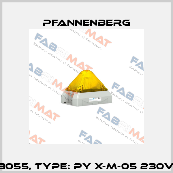Art.No. 21550103055, Type: PY X-M-05 230V AC YE RAL7035 Pfannenberg