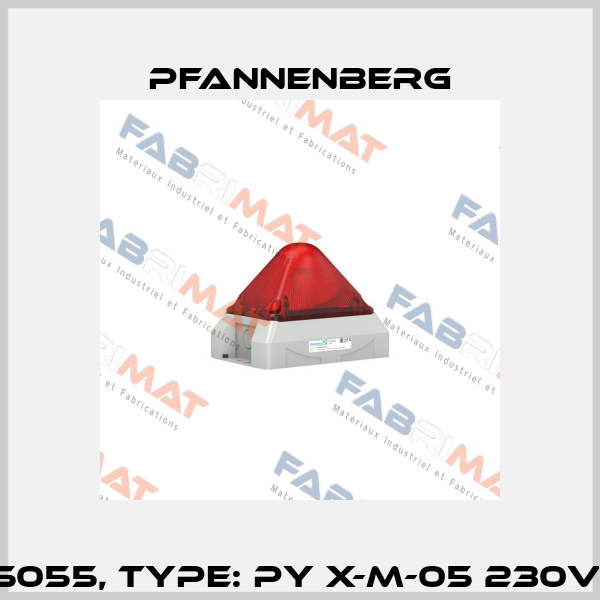 Art.No. 21550105055, Type: PY X-M-05 230V AC RD RAL7035 Pfannenberg