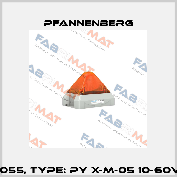 Art.No. 21550814055, Type: PY X-M-05 10-60V DC AM RAL7035 Pfannenberg