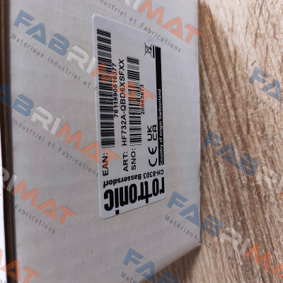 HF732A-QBD6XSFXX Rotronic