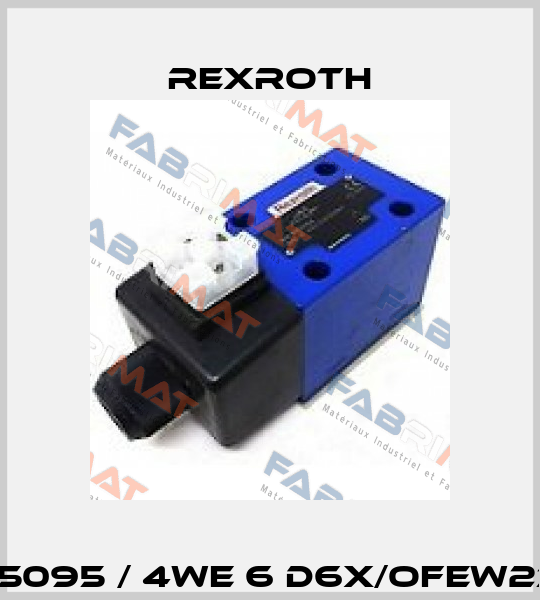 R900915095 / 4WE 6 D6X/OFEW230N9K4 Rexroth