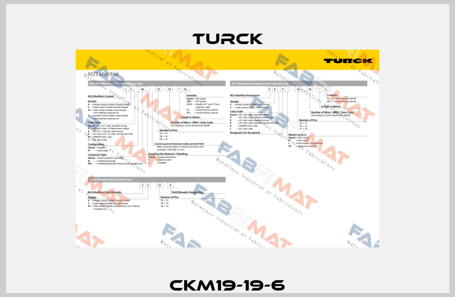 CKM19-19-6 Turck