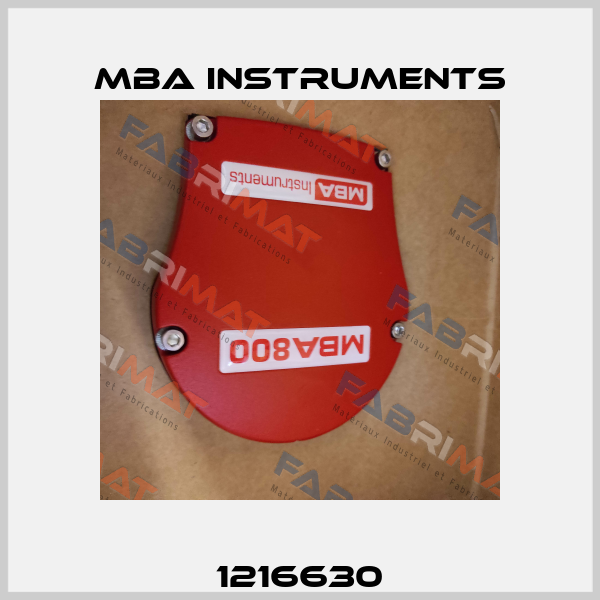 1216630 MBA Instruments