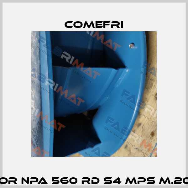 impeller for NPA 560 RD S4 MPS M.200 30 kW 2P Comefri