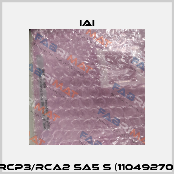 RCP3/RCA2 SA5 S (11049270) IAI