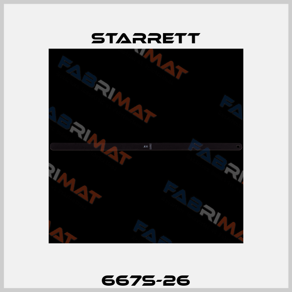 667S-26 Starrett