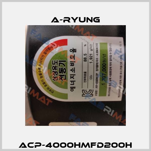ACP-4000HMFD200H A-Ryung