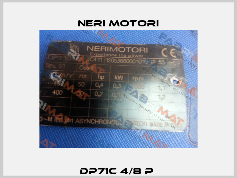 DP71C 4/8 P  Neri Motori