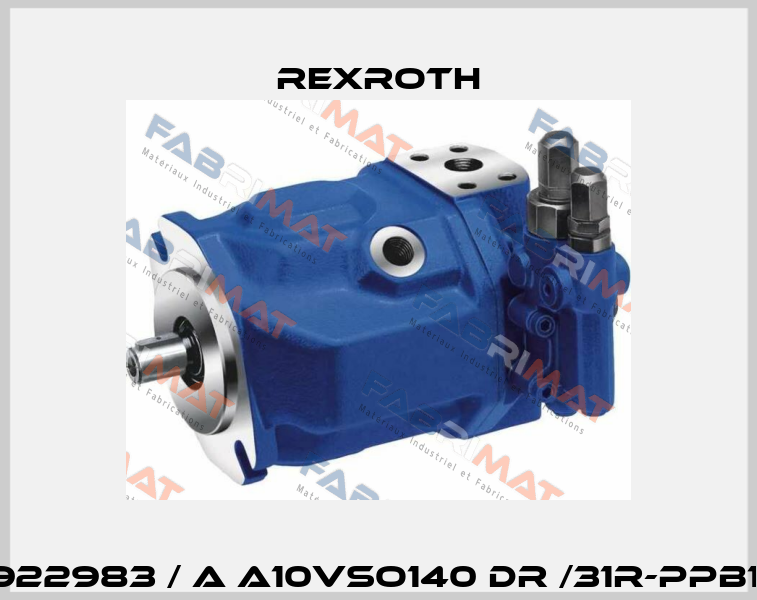 R910922983 / A A10VSO140 DR /31R-PPB12N00 Rexroth
