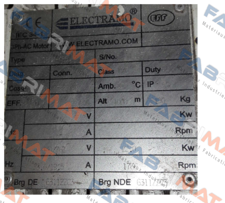 1L180M-4B5 obsolete replaced by  YX3-180M4  Electramo