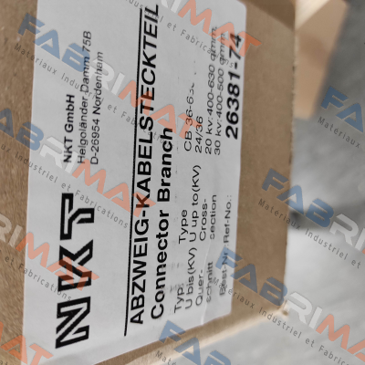 CB 36-1250/ 72638174 NKT Cables