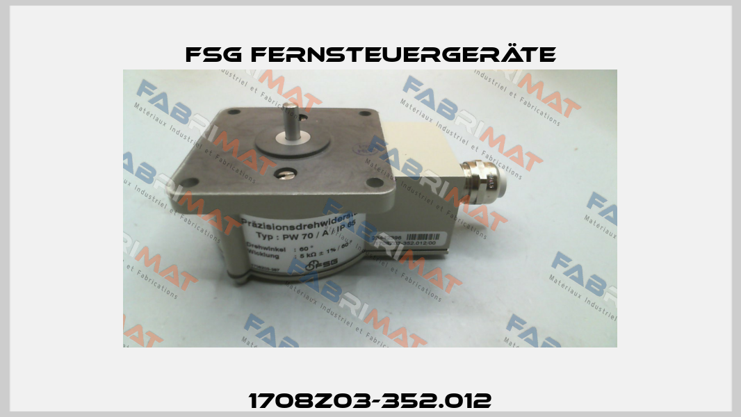1708Z03-352.012 FSG Fernsteuergeräte
