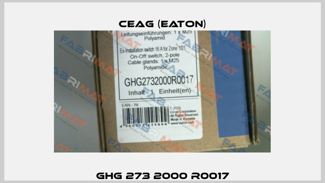 GHG 273 2000 R0017 Ceag (Eaton)