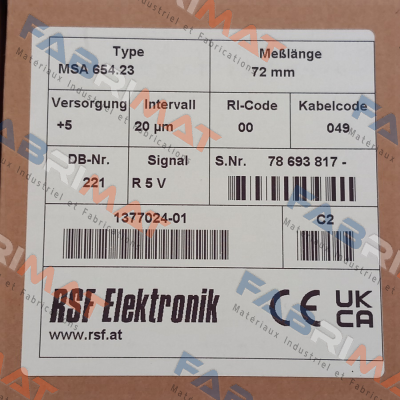 MSA654.23 Rsf Elektronik