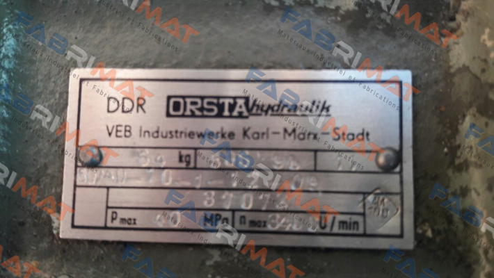 TGL 37072 Orsta Hydraulik