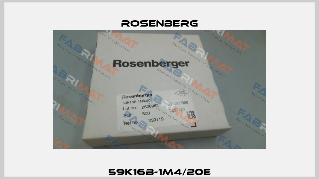 59K16B-1M4/20E Rosenberg