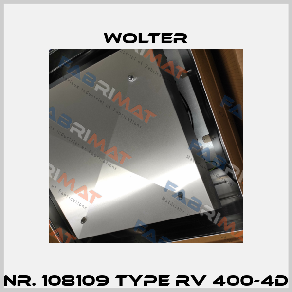 Nr. 108109 Type RV 400-4D Wolter