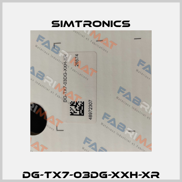 DG-TX7-03DG-XXH-XR Simtronics