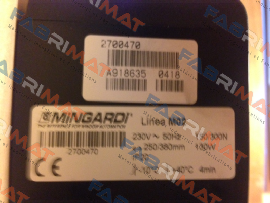 Linea M02  2700470 Mingardi