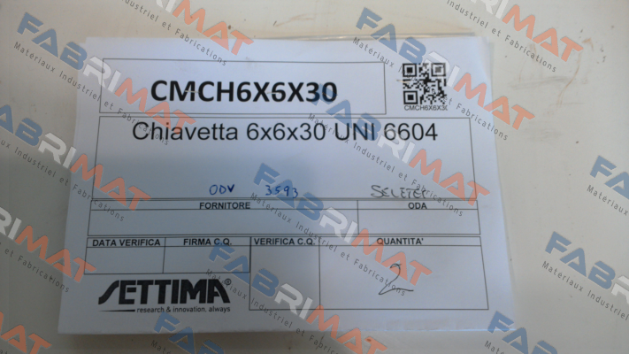CMCH6X6X30 Settima Meccanica