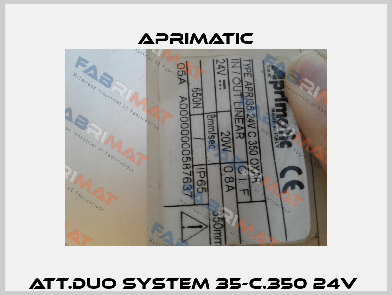 ATT.DUO SYSTEM 35-C.350 24V  Aprimatic