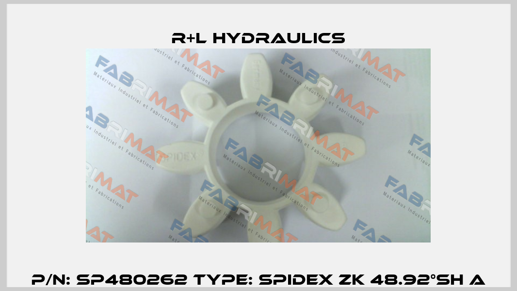 P/N: SP480262 Type: SPIDEX ZK 48.92°Sh A R+L HYDRAULICS