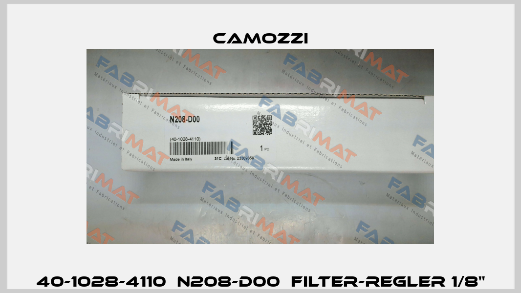 40-1028-4110  N208-D00  FILTER-REGLER 1/8" Camozzi