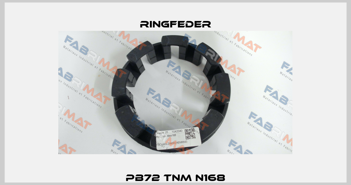 Pb72 TNM N168 Ringfeder