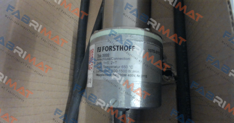 P/N: 1070-3112, Type: 5000 Forsthoff